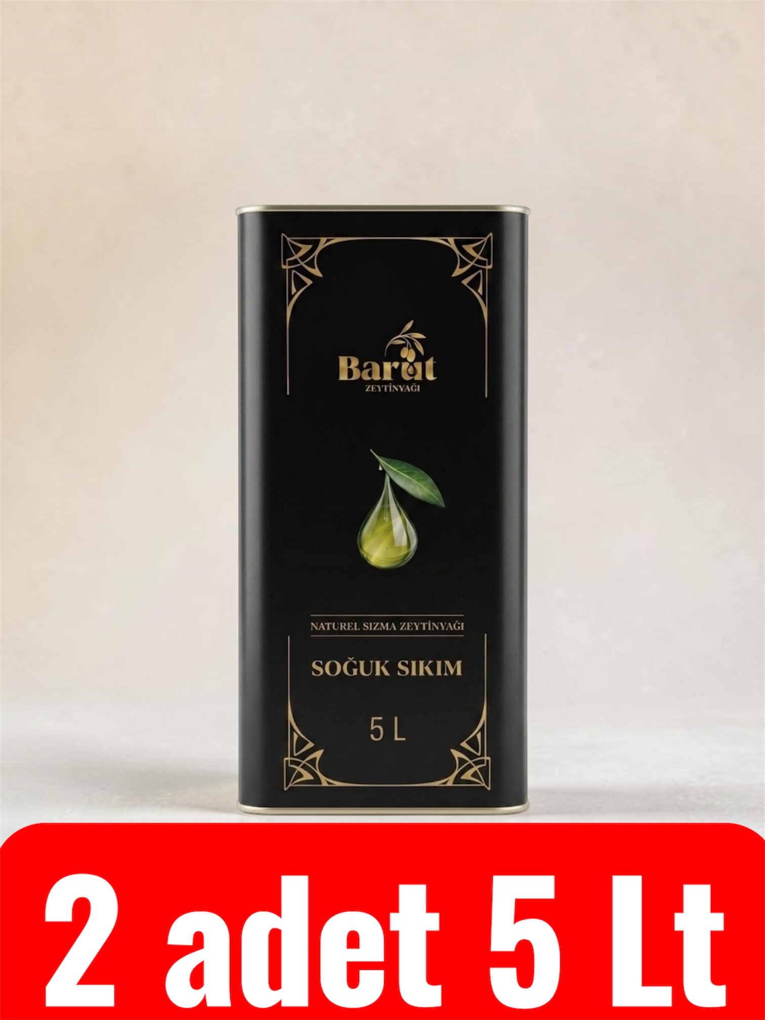 Soğuk Sıkım Sızma Zeytinyağı Teneke 10 lt